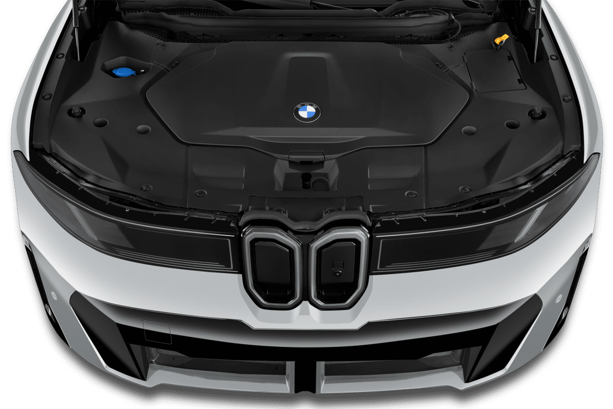 Motorraum eines BMW iX3 (neues Modell)