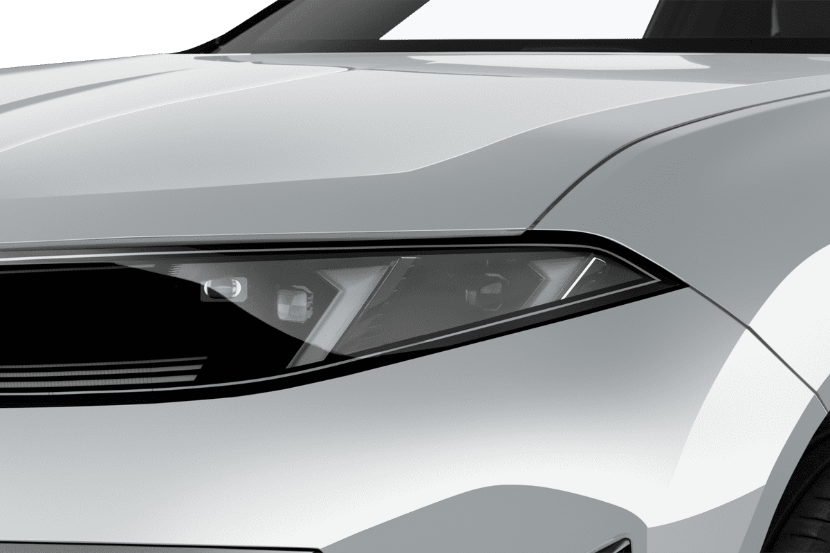 Frontscheinwerfer eines BMW iX3 (neues Modell)