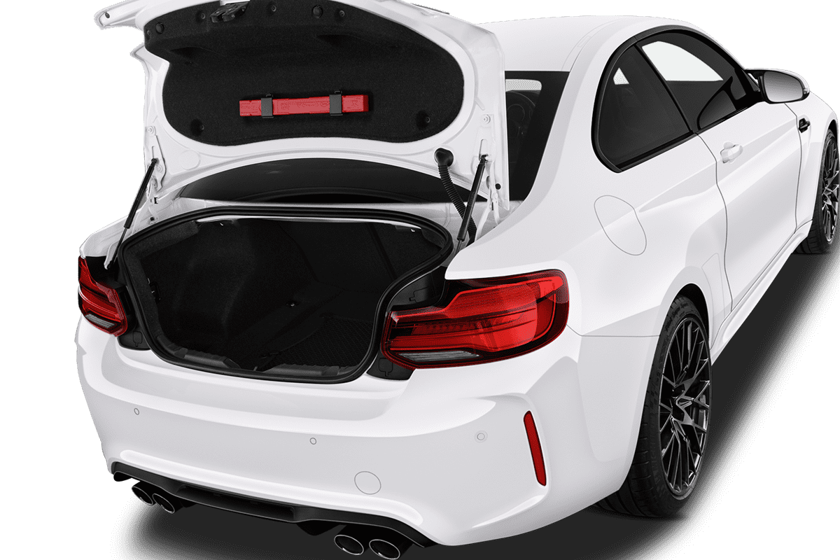 Kofferraum eines BMW M2 Competition