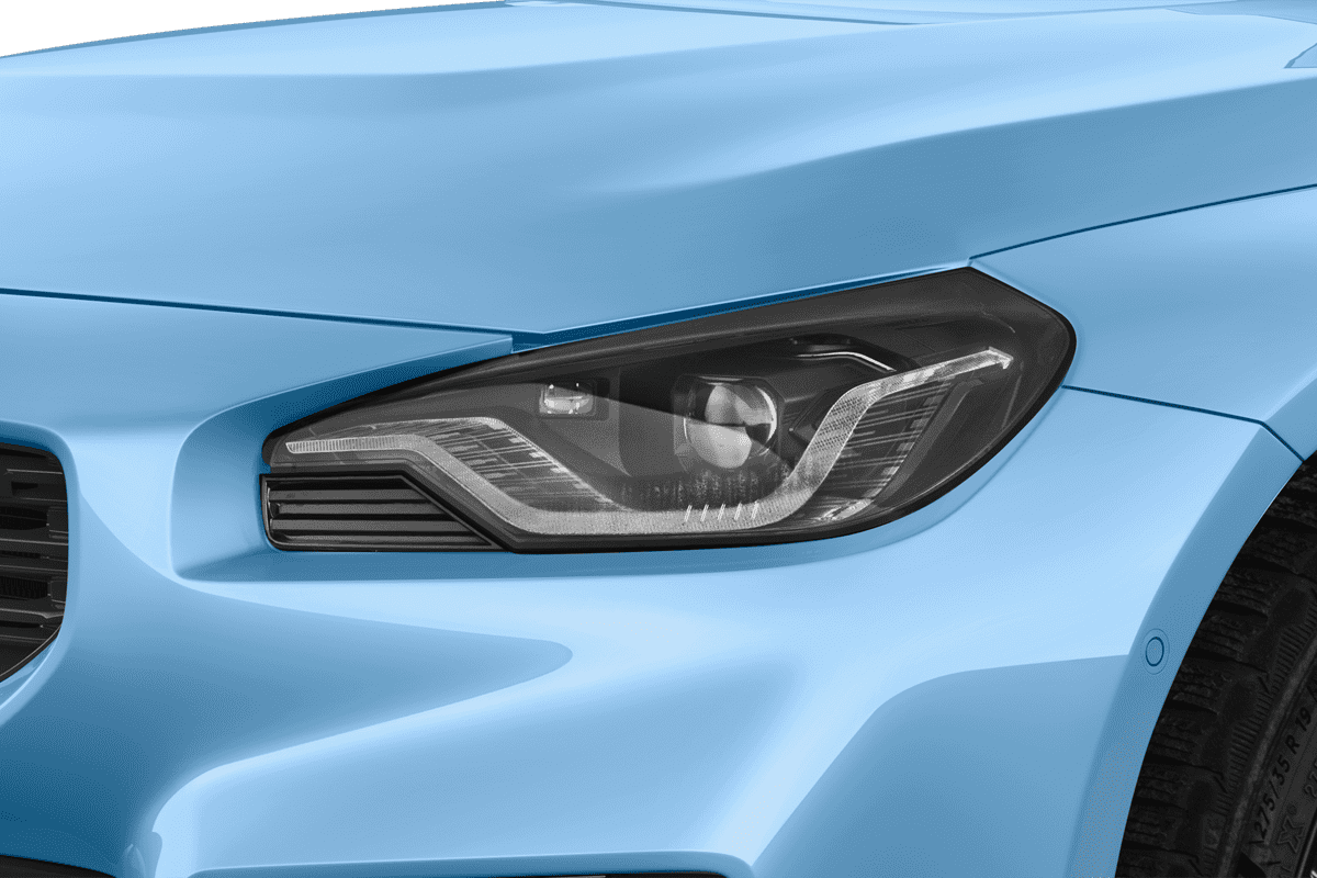 Frontscheinwerfer eines BMW M2 Coupé 