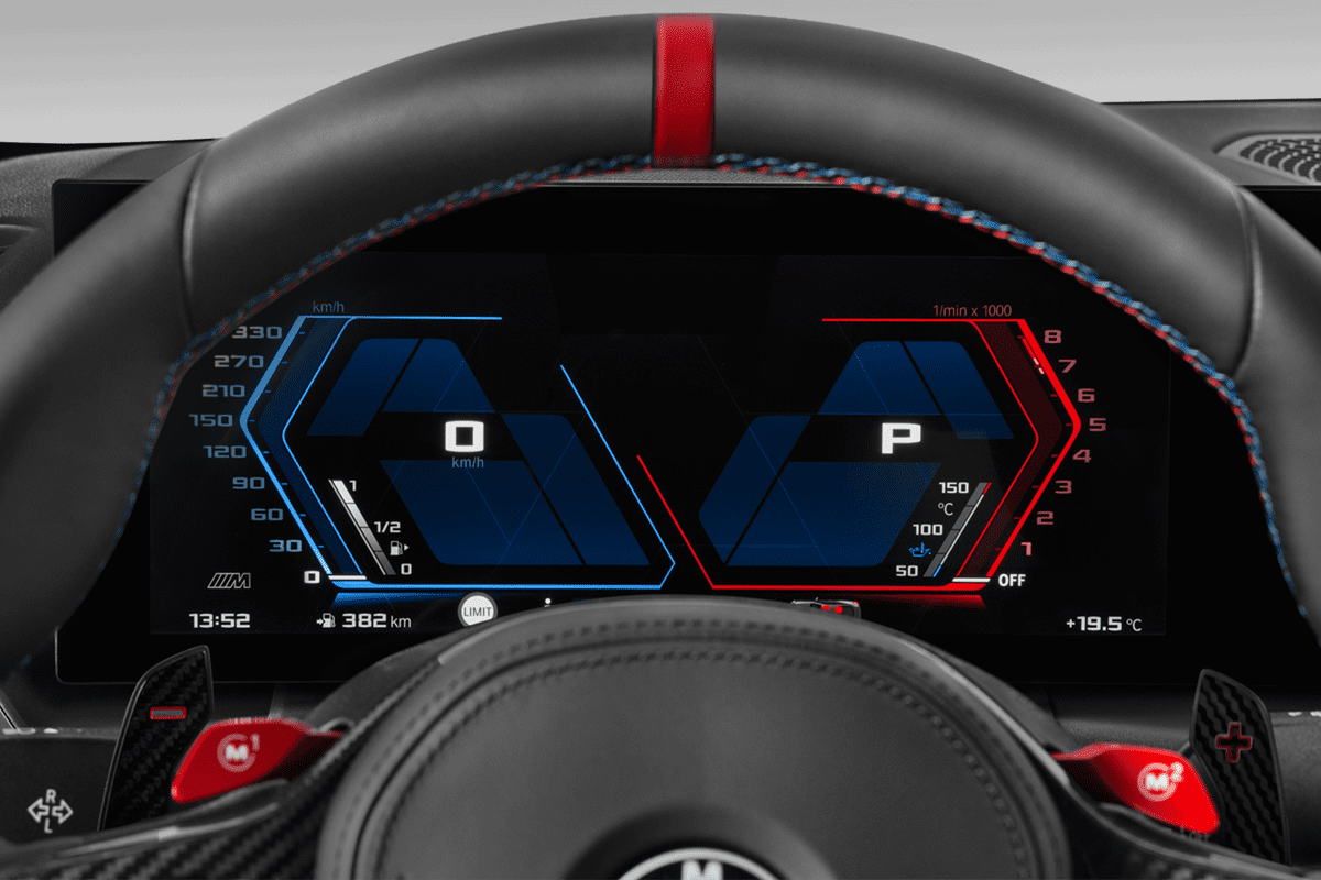 Kombiinstrument eines BMW M2 Coupé 