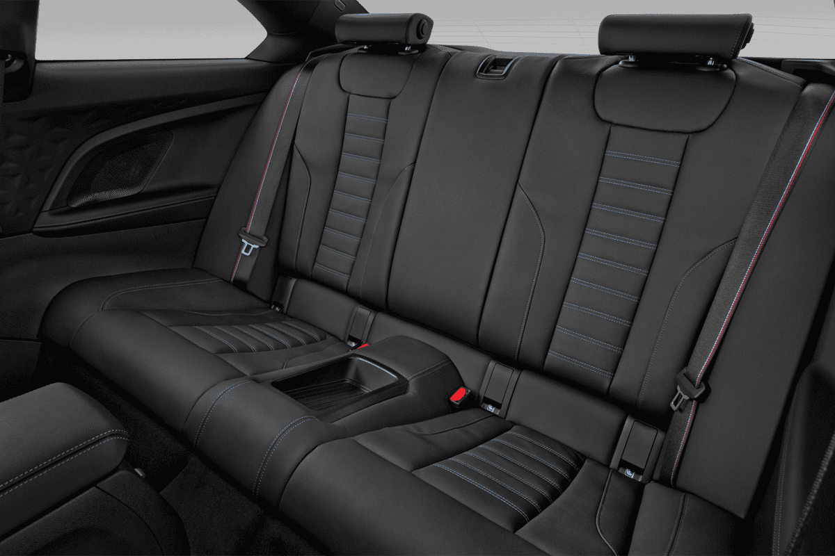 Rücksitzbank eines BMW M2 Coupé 