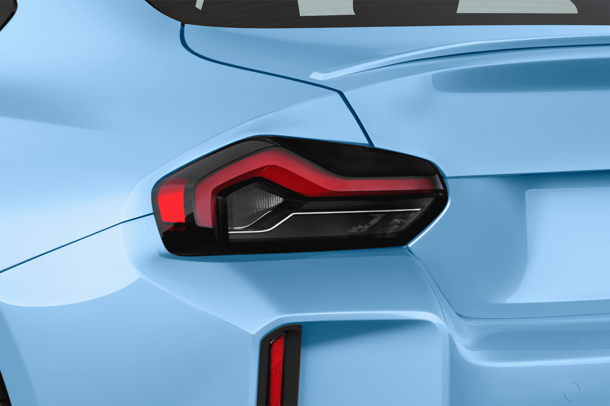 Heckleuchten eines BMW M2 Coupé 