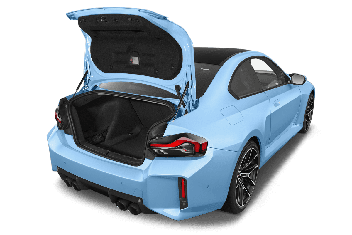 Kofferraum eines BMW M2 Coupé 