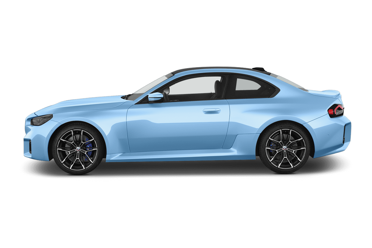 Seitenansicht eines BMW M2 Coupé 