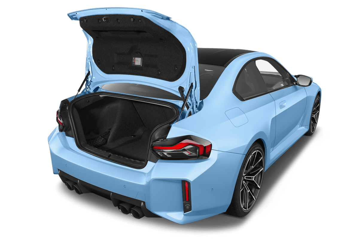 Kofferraum eines BMW M2 Coupé 