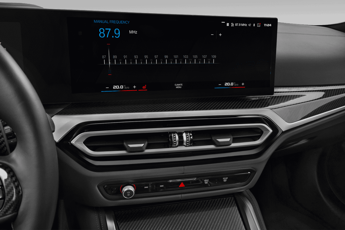 Audiosystem eines BMW M3 Limousine