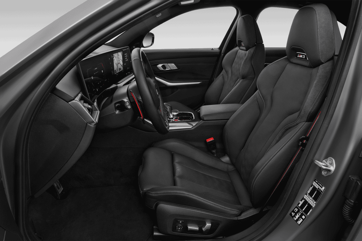 Vordersitze eines BMW M3 Limousine