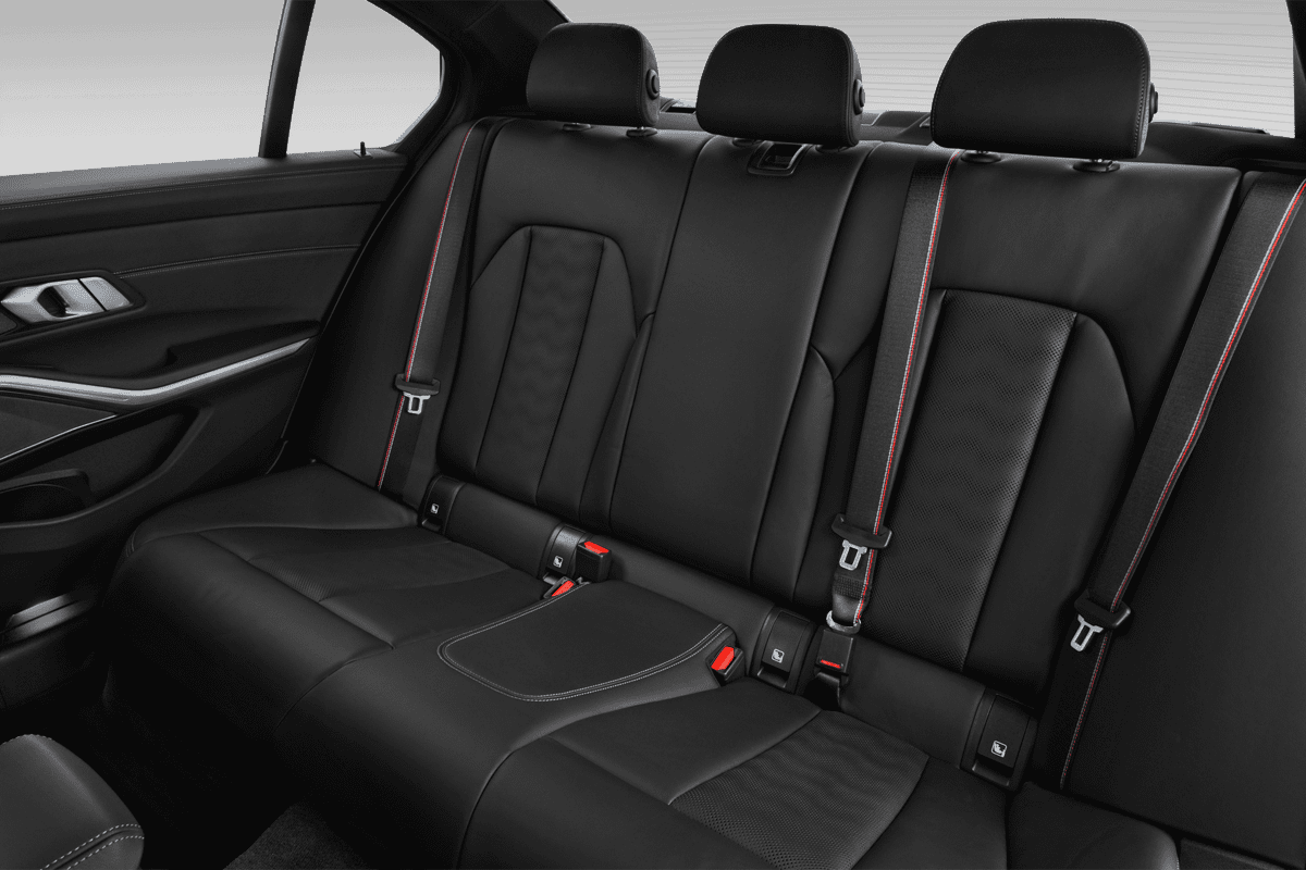 Rücksitzbank eines BMW M3 Limousine
