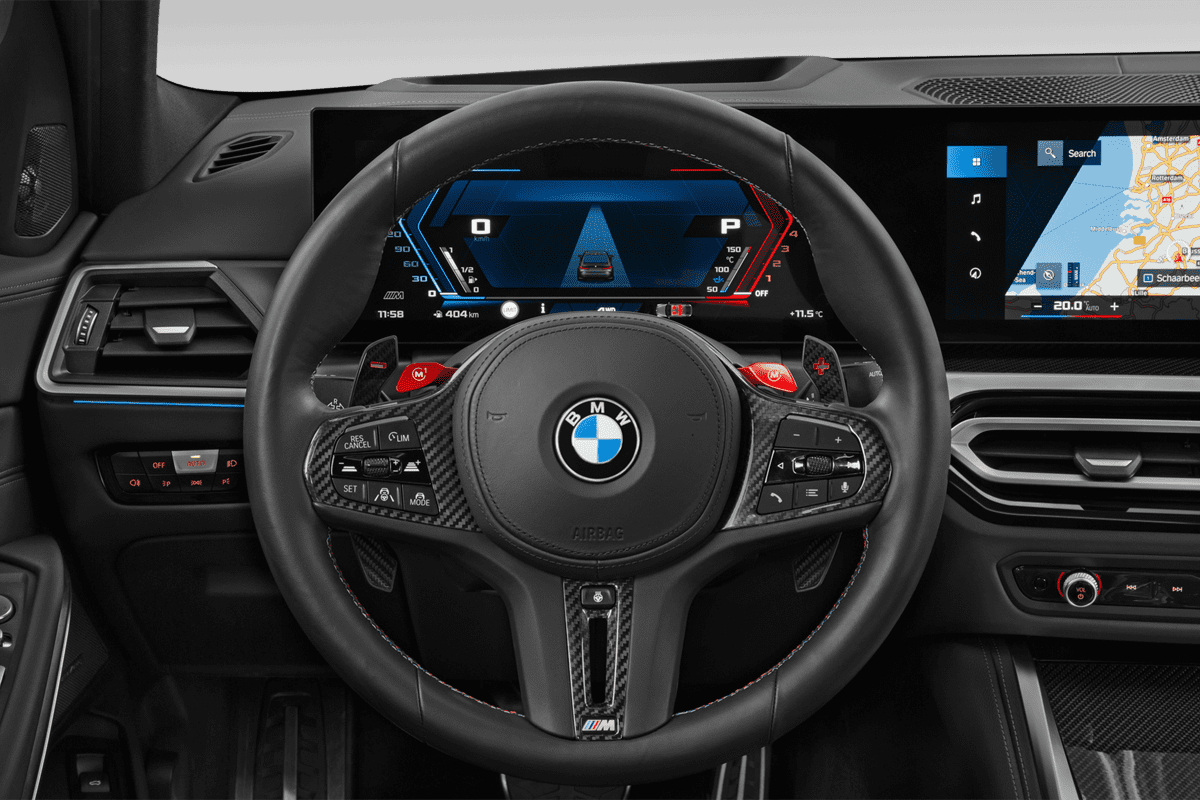 Lenkrad eines BMW M3 Limousine