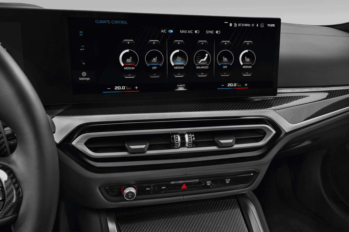 Klimasteuerung eines BMW M3 Limousine