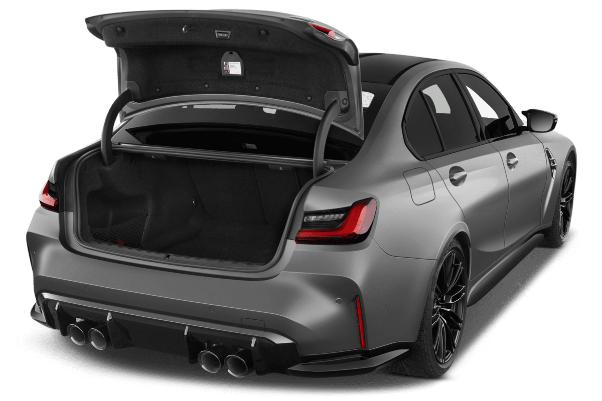 Kofferraum eines BMW M3 Limousine
