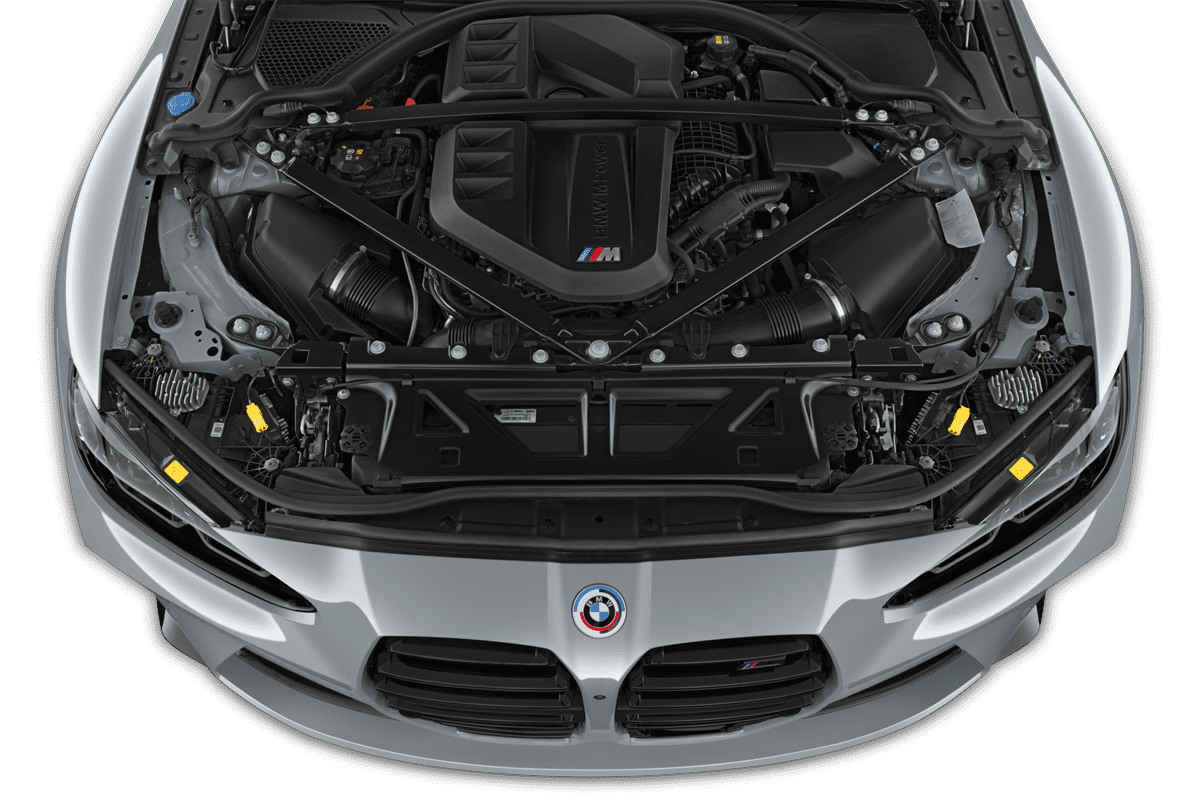 Motorraum eines BMW M3 Touring