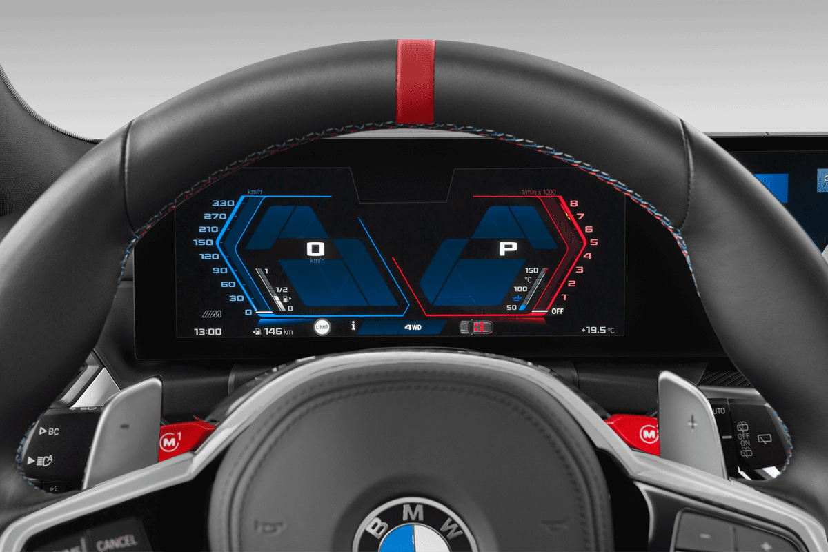 Kombiinstrument eines BMW M3 Touring
