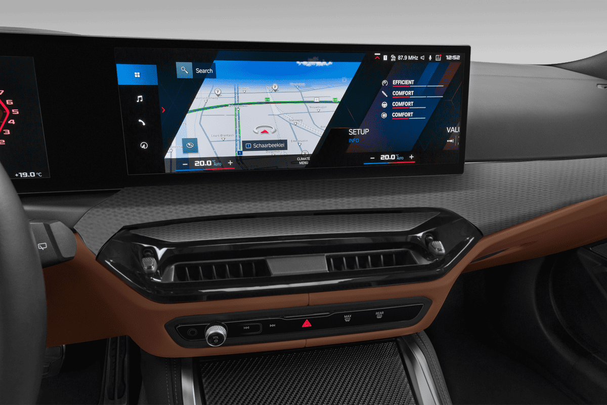 Mittelkonsole eines BMW M3 Touring