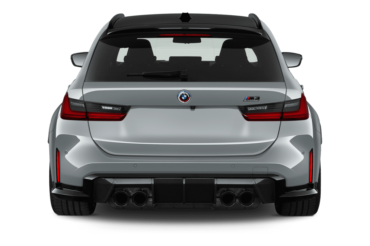 Heckansicht eines BMW M3 Touring