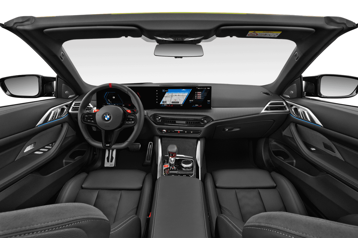 Armaturenbrett eines BMW M4 Cabrio 