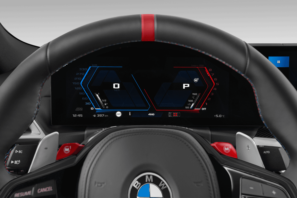 Kombiinstrument eines BMW M4 Cabrio 