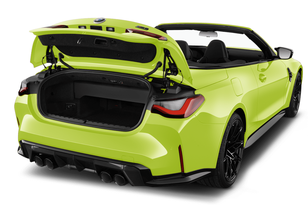 Kofferraum eines BMW M4 Cabrio 