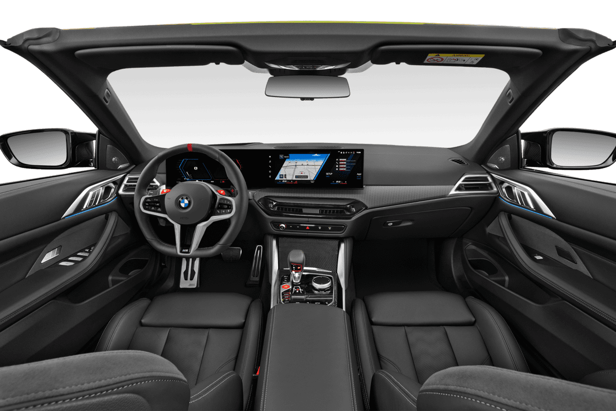 Armaturenbrett eines BMW M4 Cabrio 
