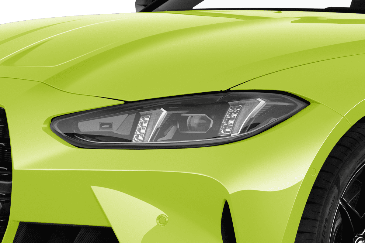 Frontscheinwerfer eines BMW M4 Cabrio 