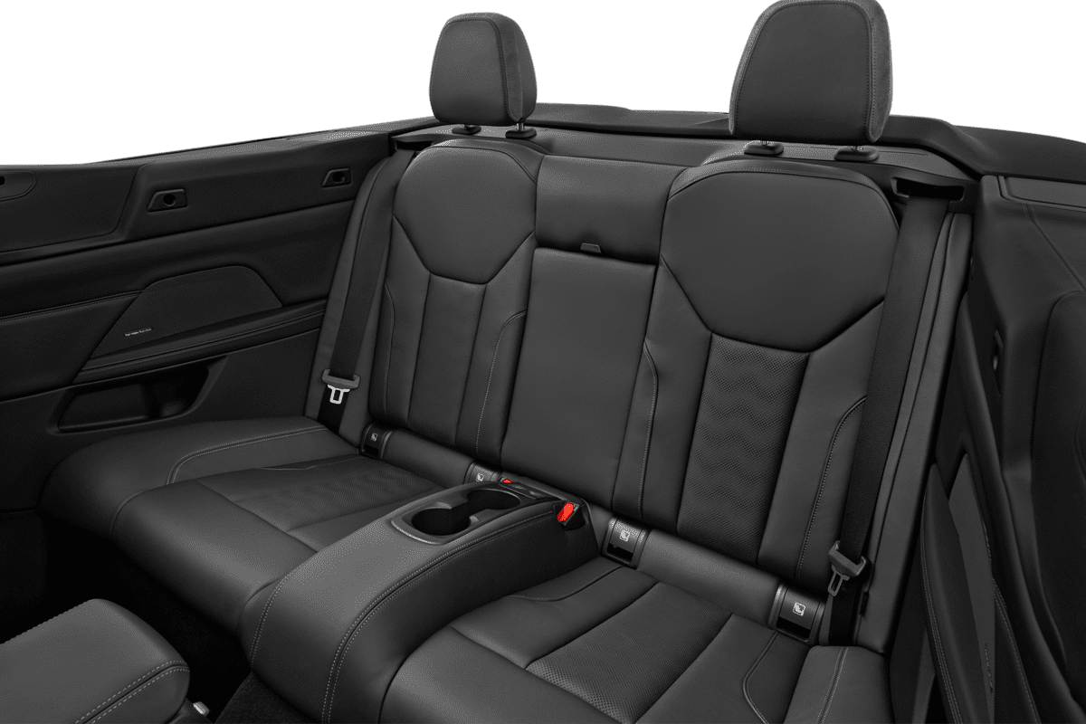 Rücksitzbank eines BMW M4 Cabrio 