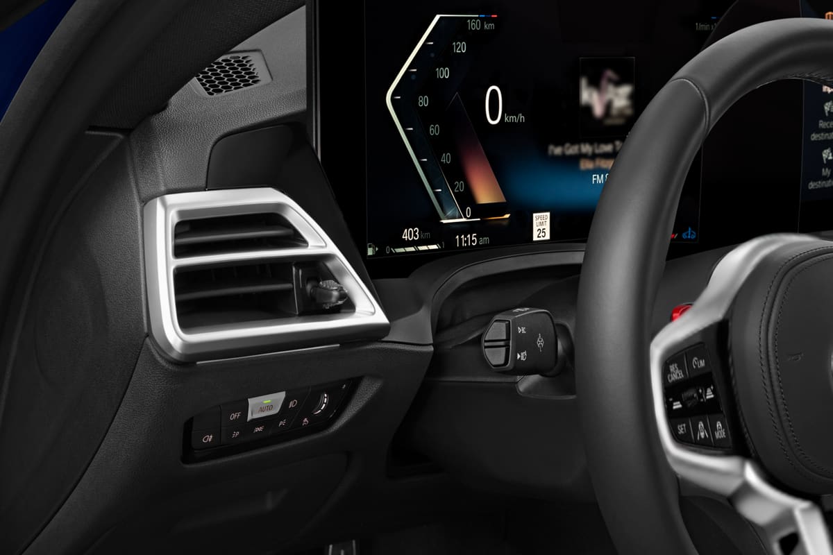 Lüftung eines BMW M4 Coupé