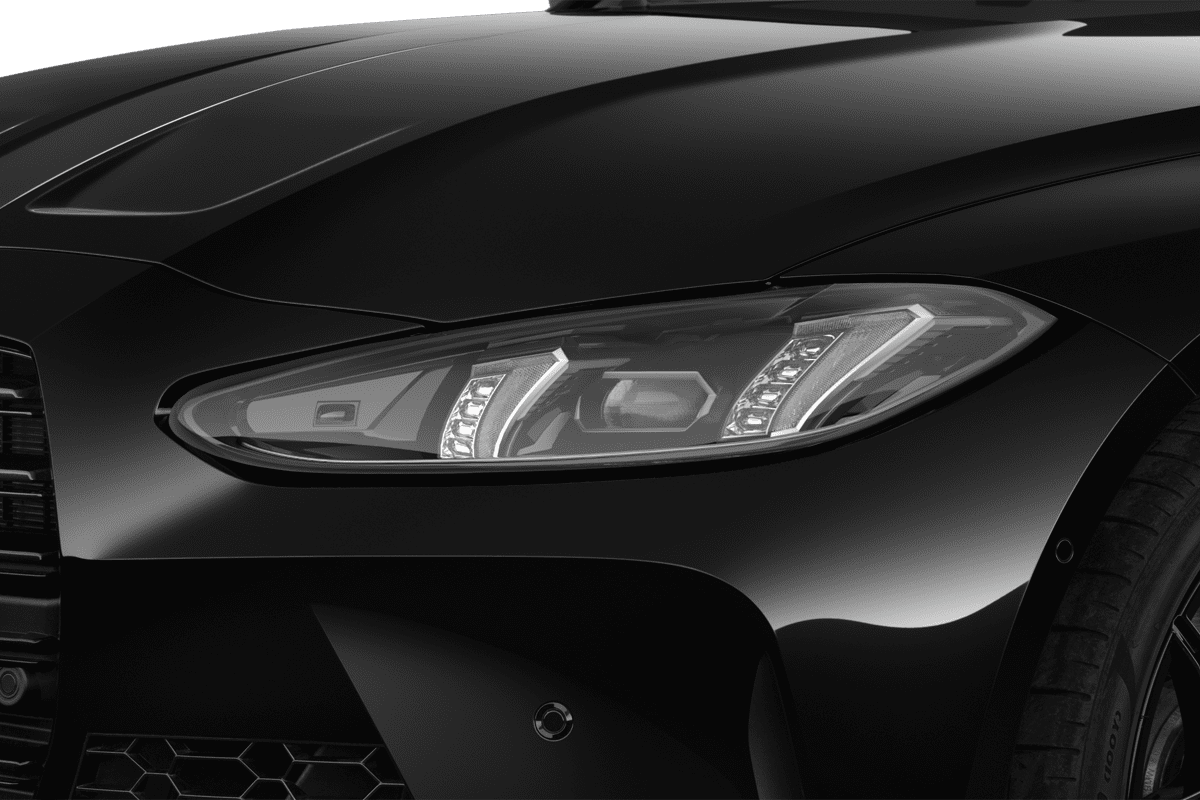 Frontscheinwerfer eines BMW M4 Coupé