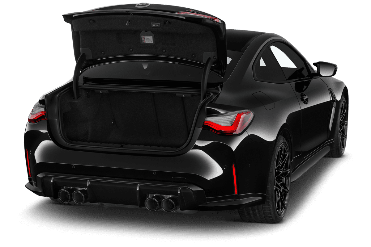 Kofferraum eines BMW M4 Coupé