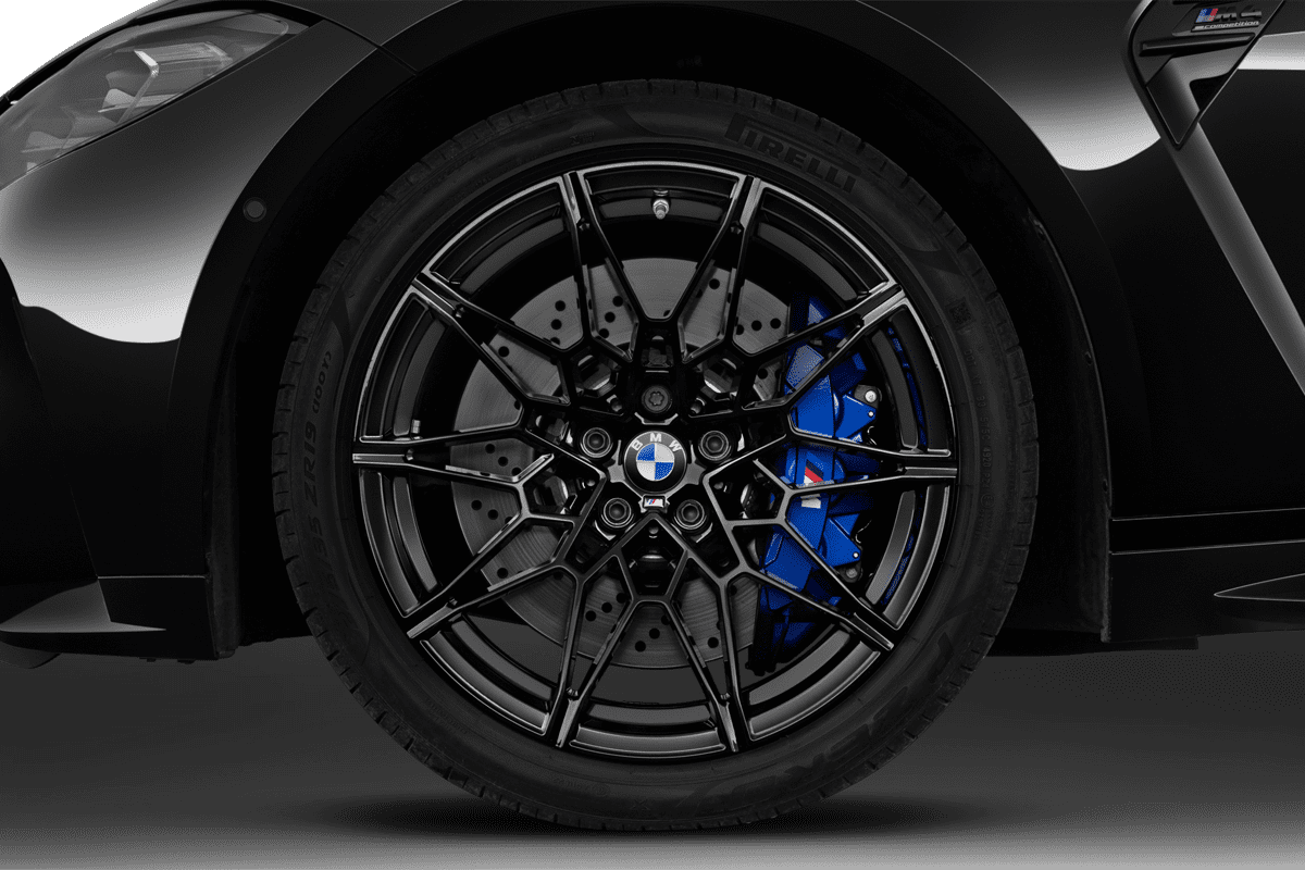 Radkappe oder Felge eines BMW M4 Coupé