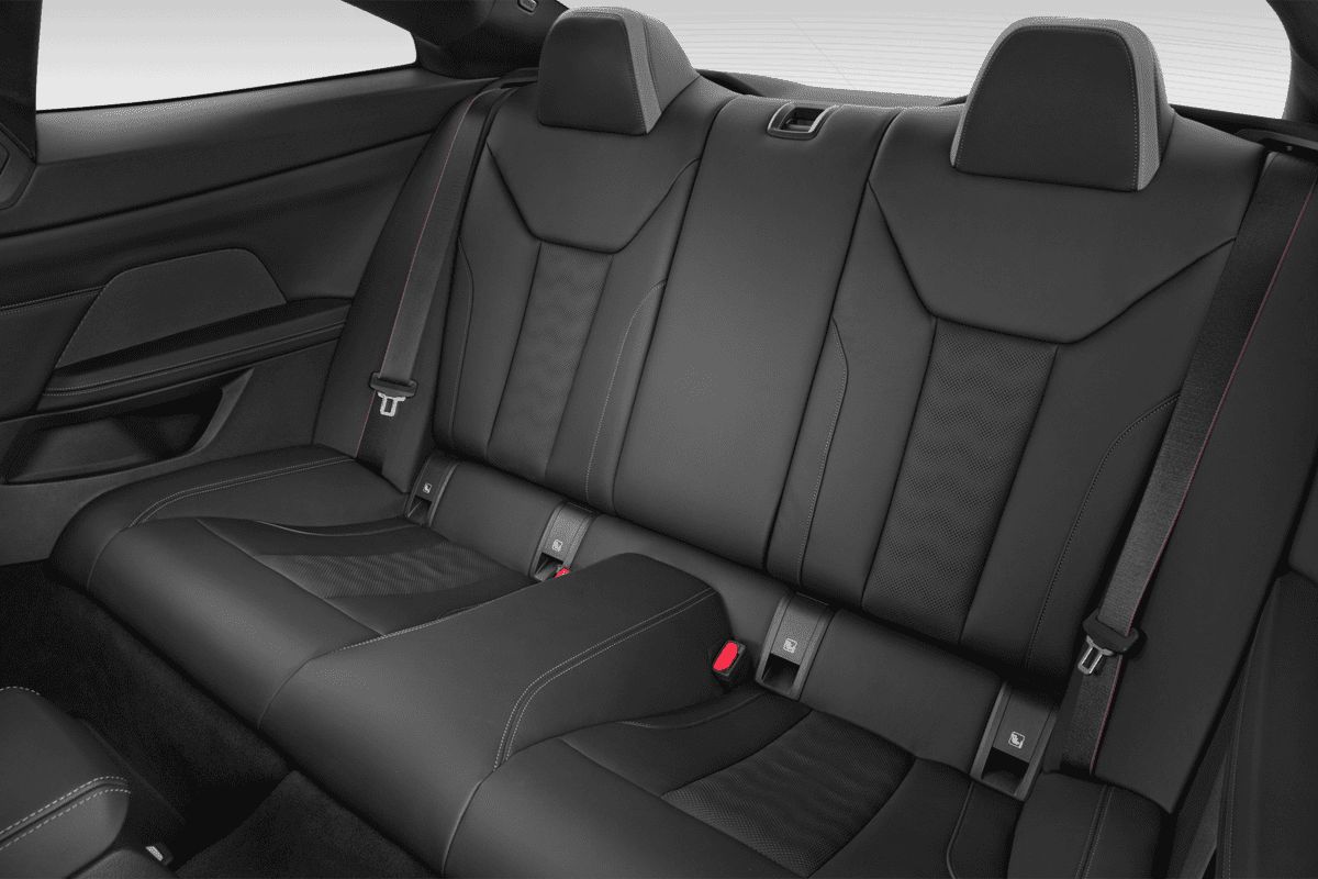 Rücksitzbank eines BMW M4 Coupé