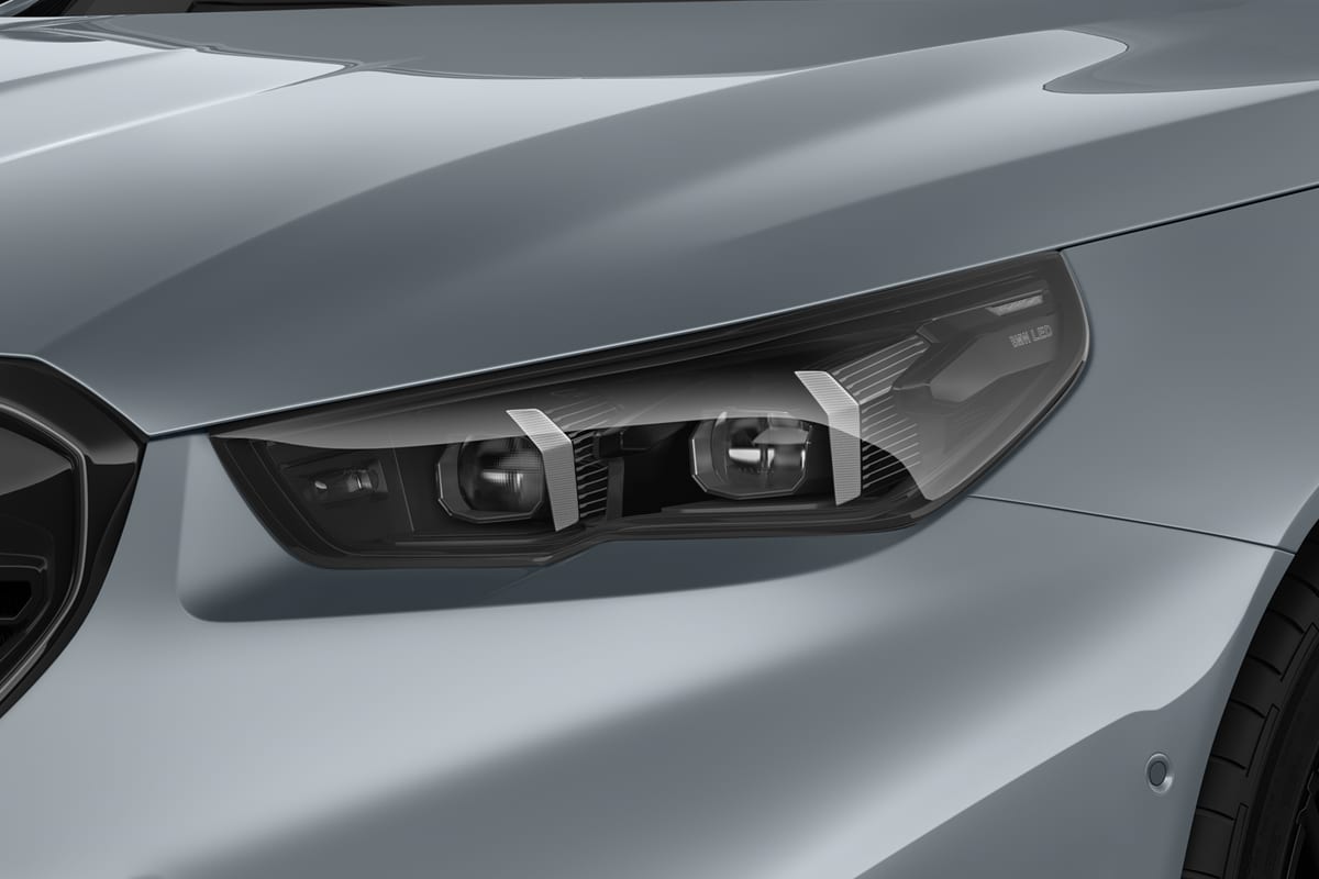 Frontscheinwerfer eines BMW M5