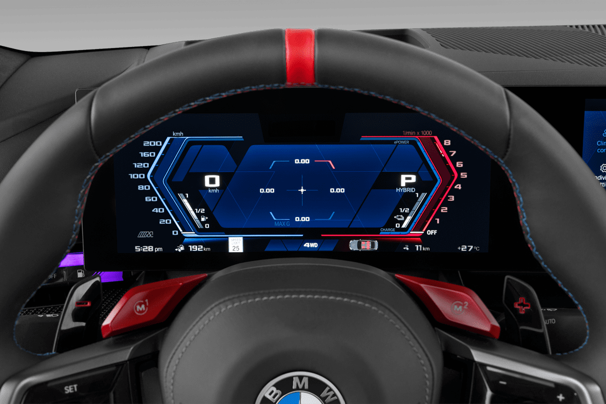 Kombiinstrument eines BMW M5