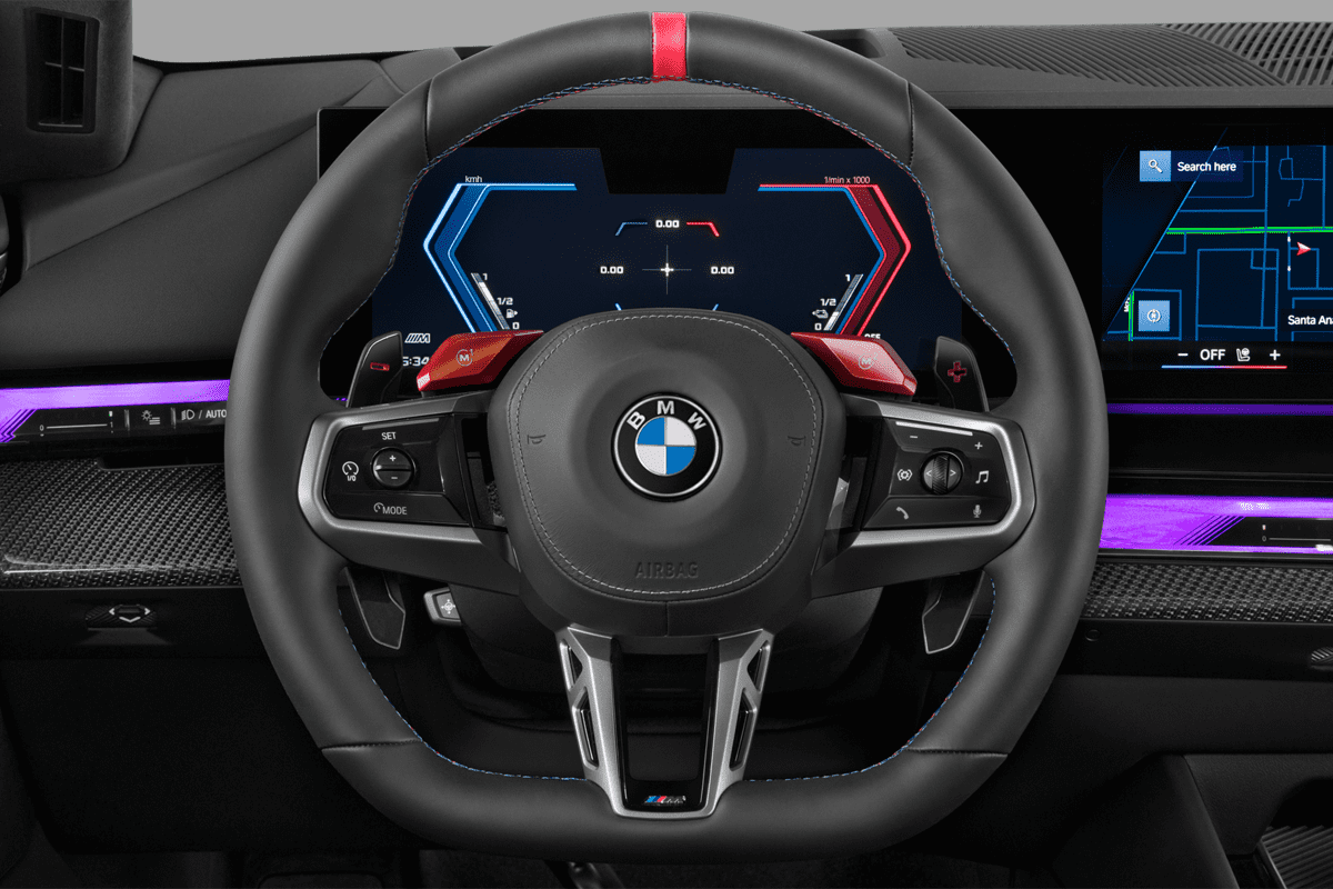 Lenkrad eines BMW M5