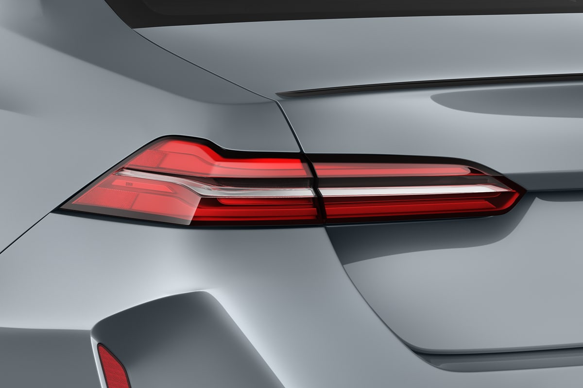 Heckleuchten eines BMW M5