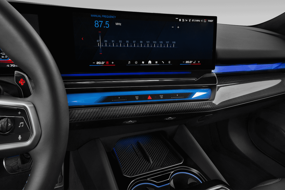 Audiosystem eines BMW M5 Touring