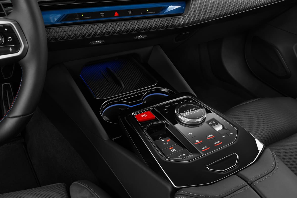 Schaltknüppel eines BMW M5 Touring