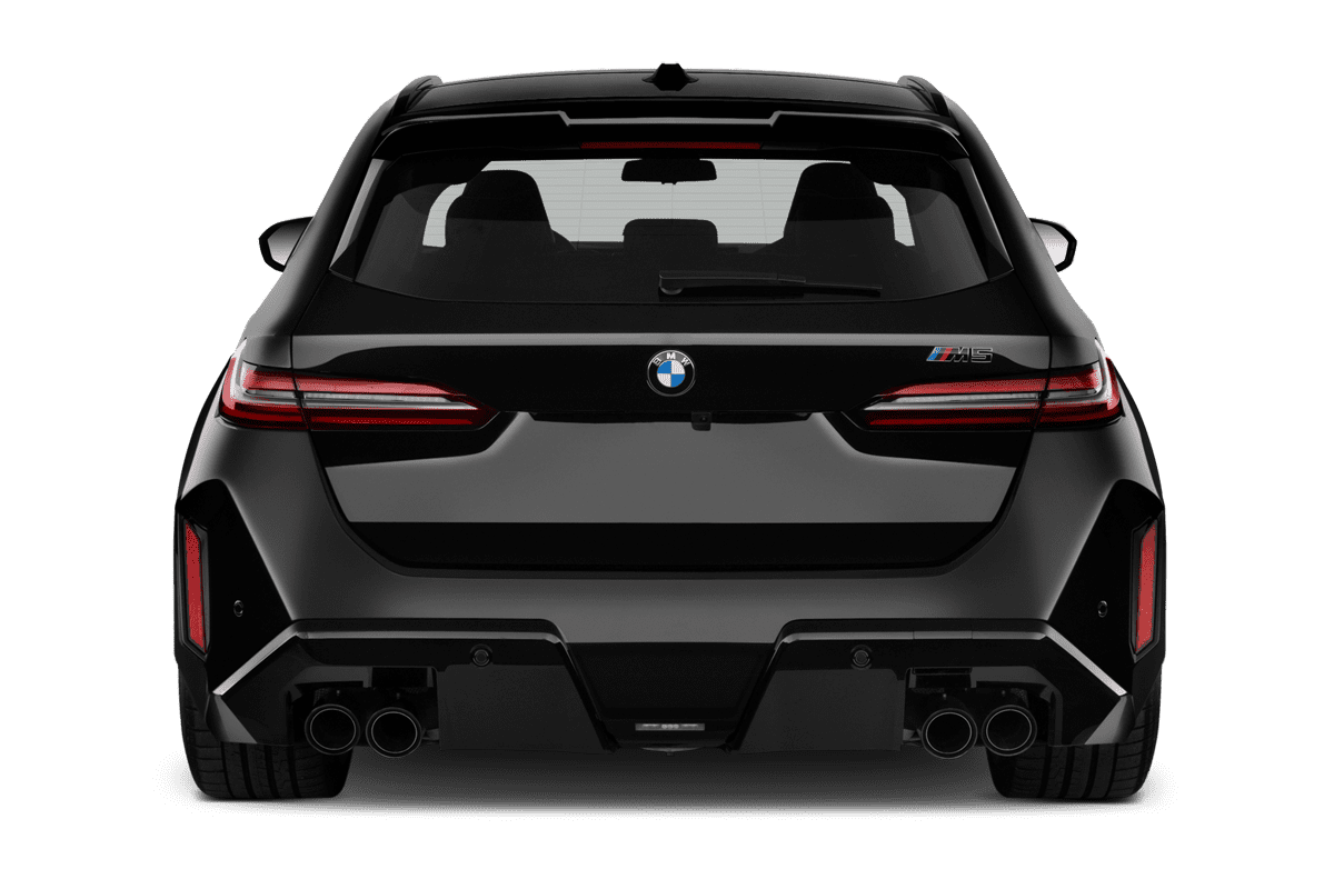 Heckansicht eines BMW M5 Touring