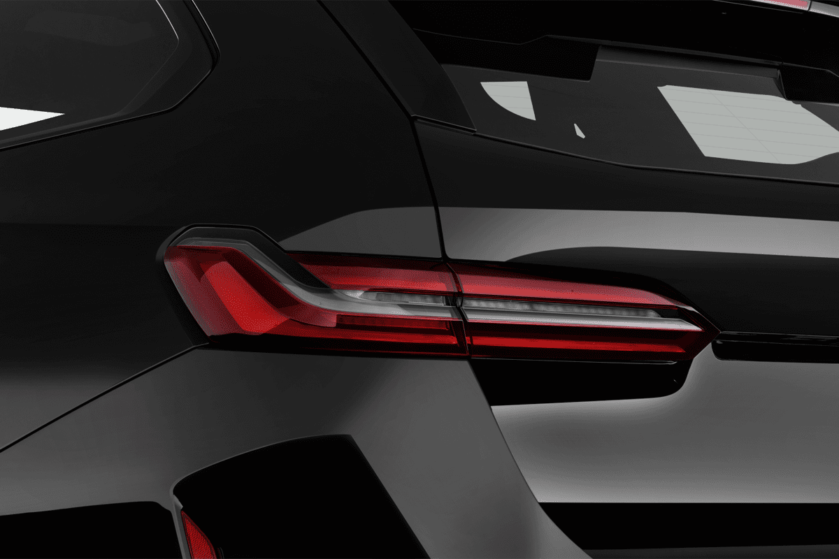 Heckleuchten eines BMW M5 Touring