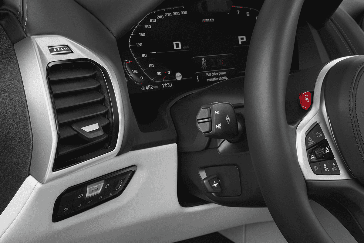 Lüftung eines BMW M8 Cabrio