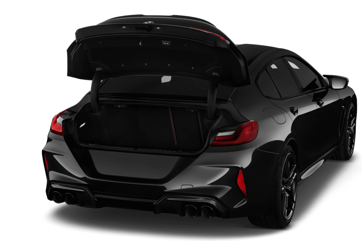 Kofferraum eines BMW M8 Gran Coupé