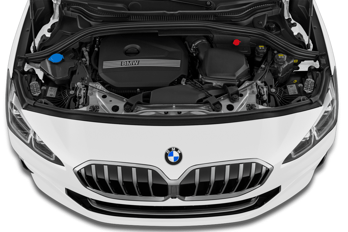 Motorraum eines BMW 2er Active Tourer