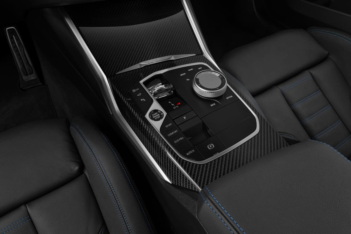 Schaltknüppel eines BMW 3er Touring