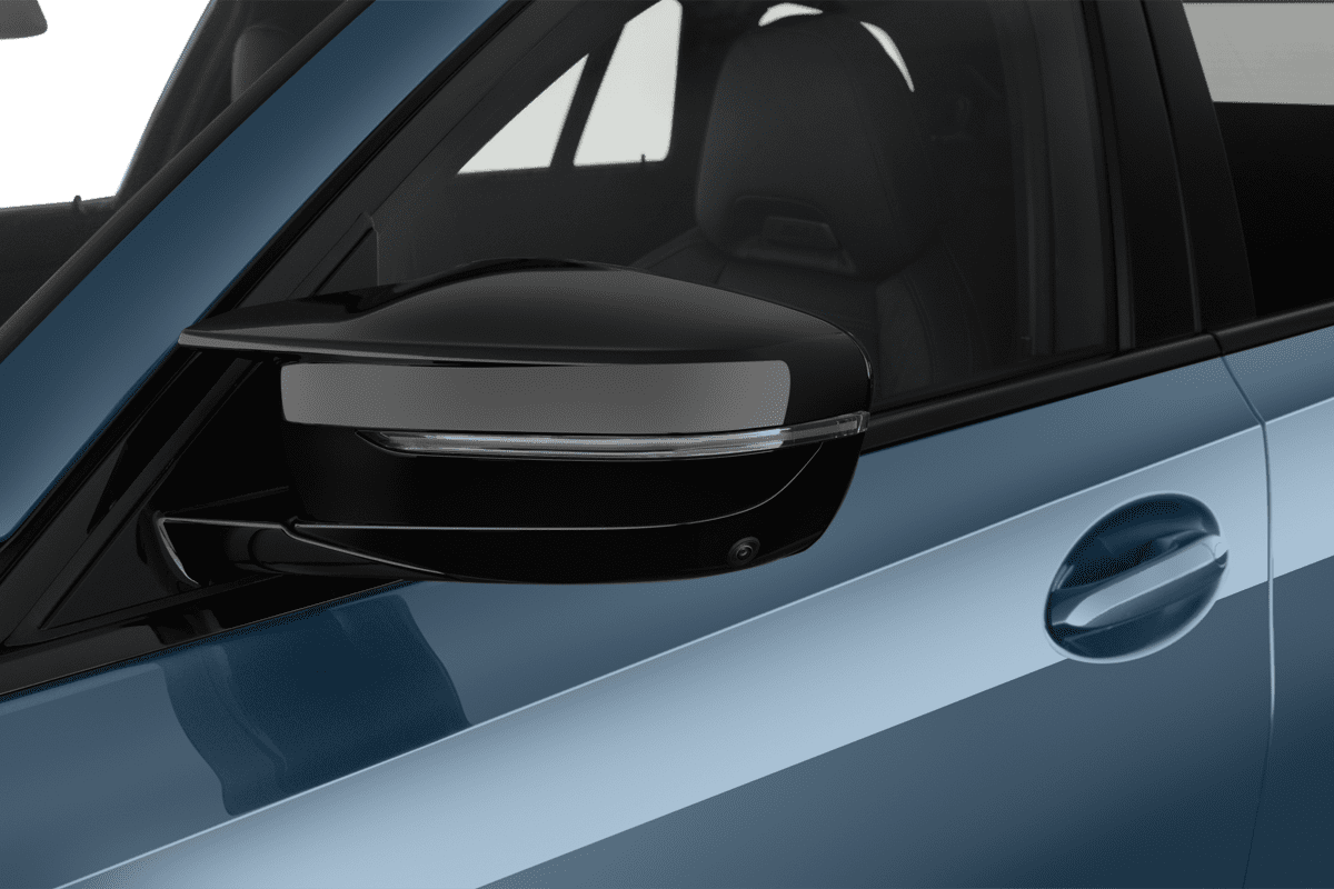 Rückspiegel eines BMW 3er Touring