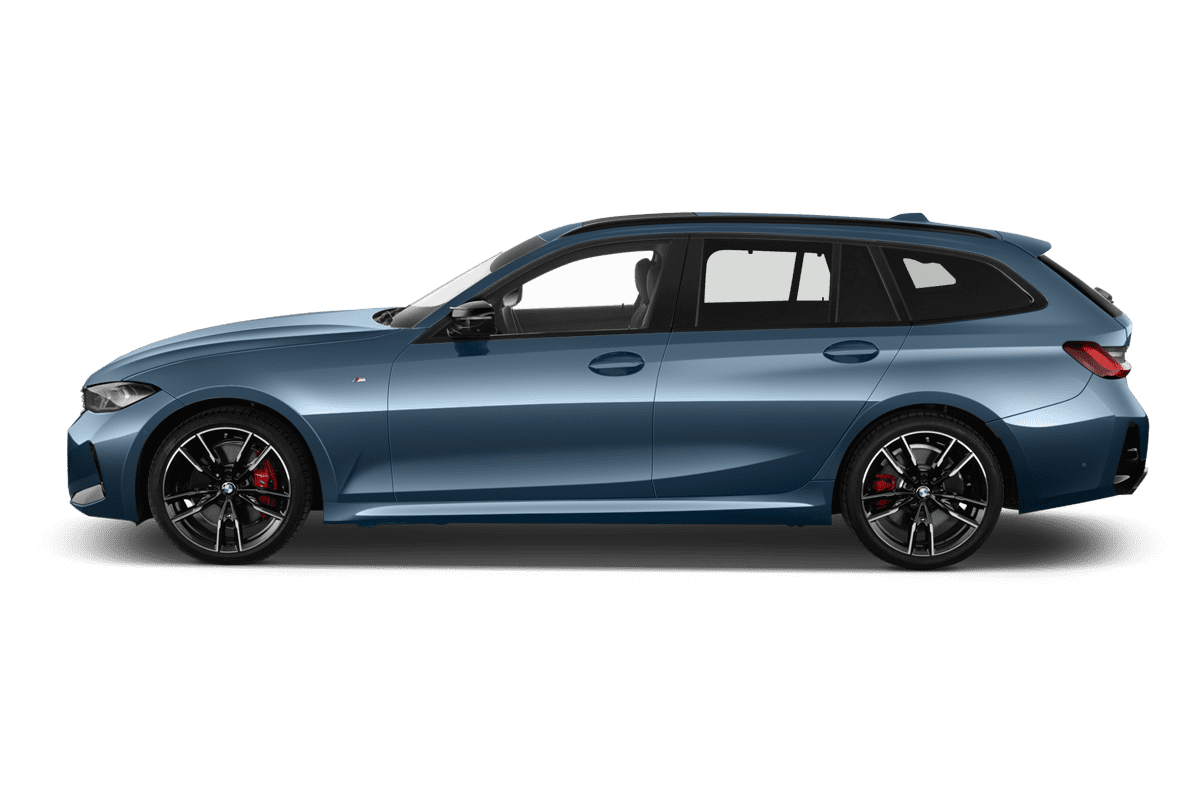 Seitenansicht eines BMW 3er Touring