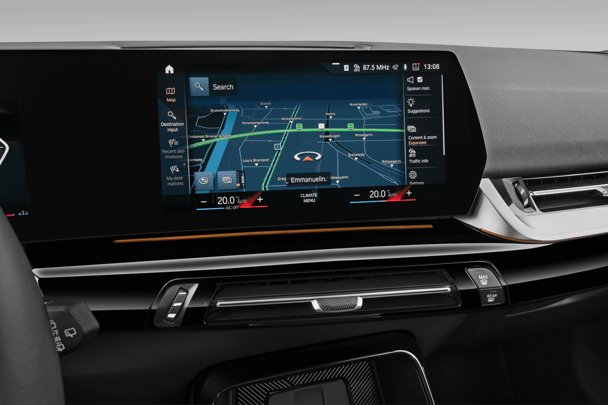 Mittelkonsole eines BMW X1