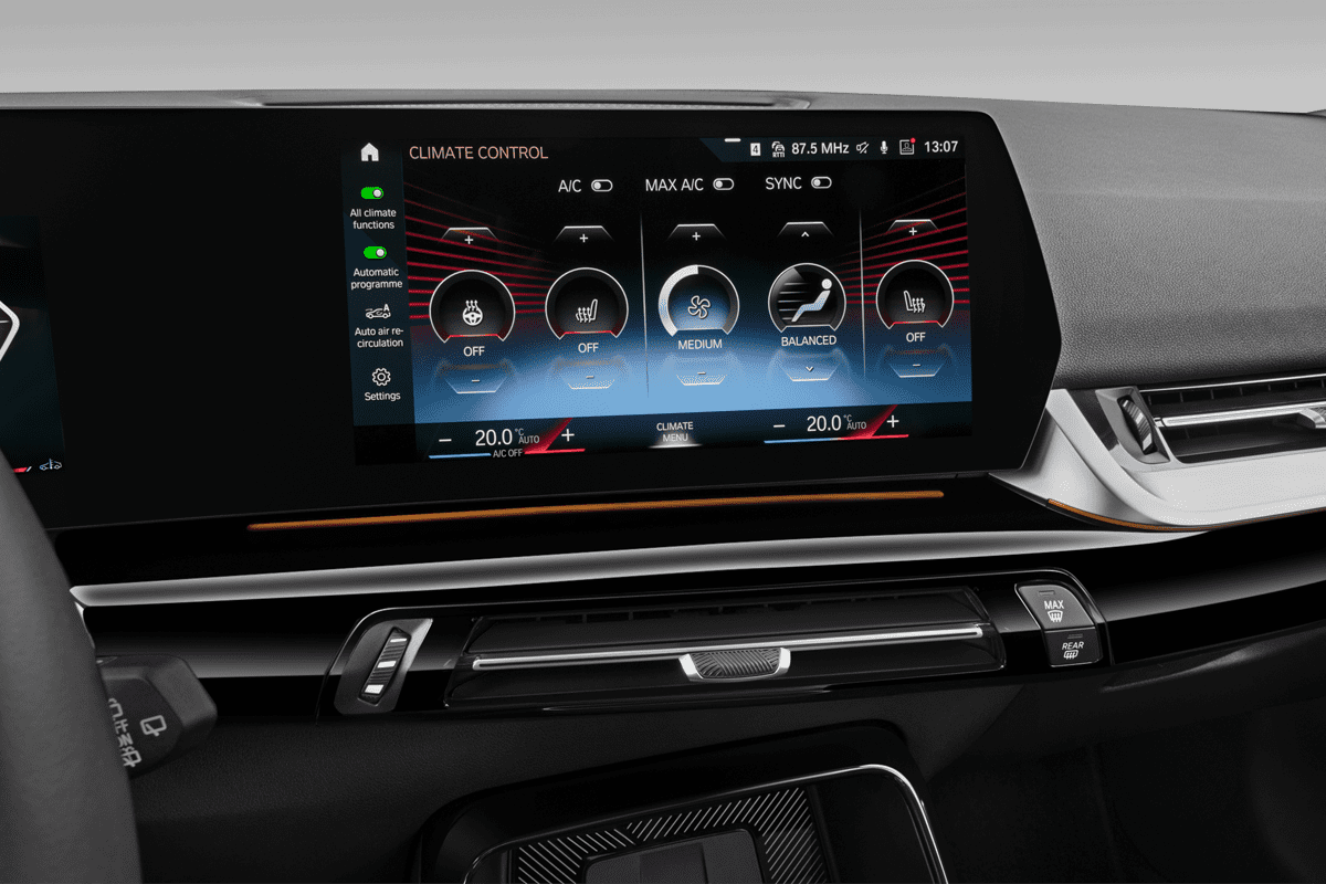 Klimasteuerung eines BMW X1