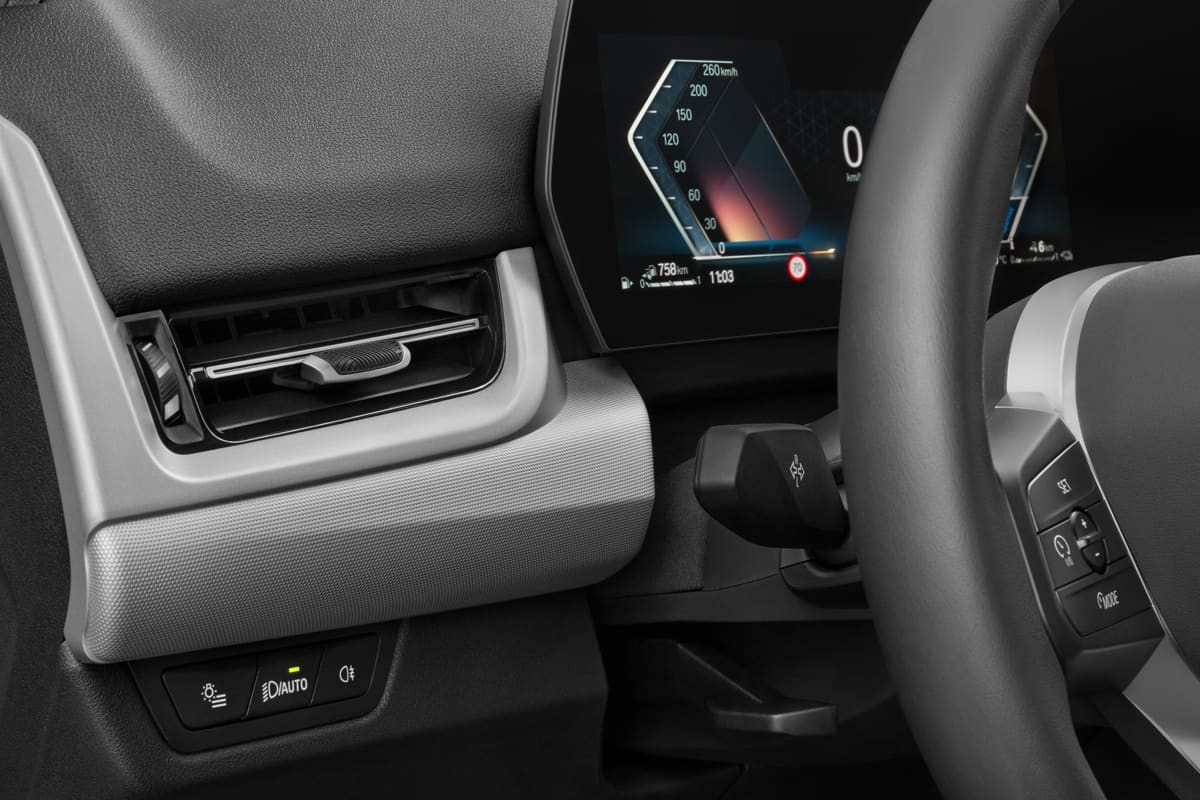 Lüftung eines BMW X1 Plug-in-Hybrid