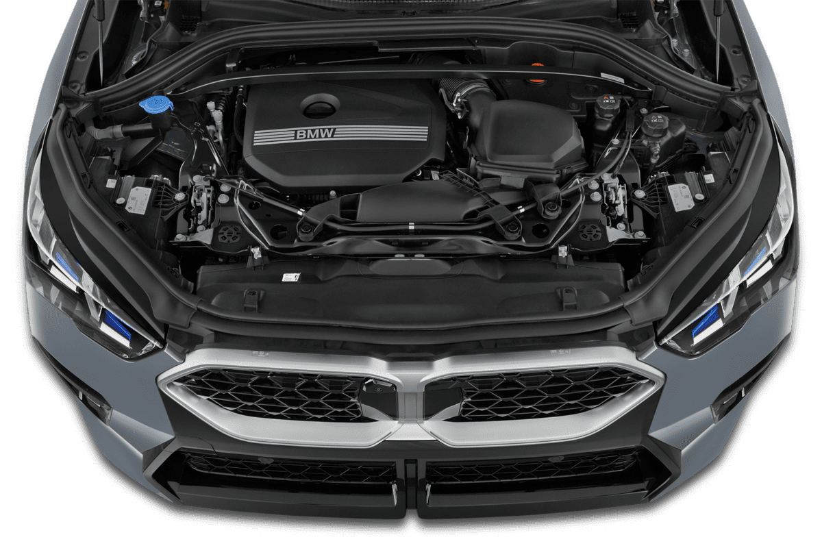 Motorraum eines BMW X2