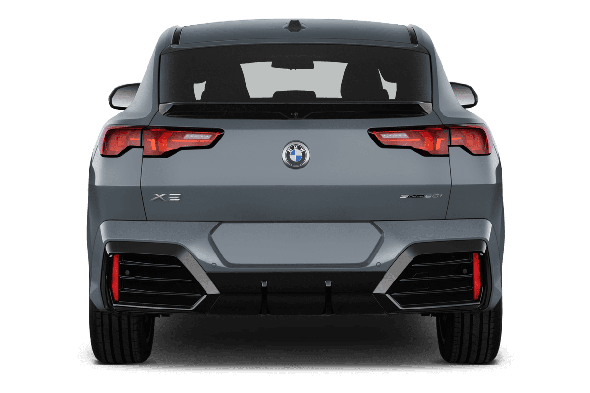 Heckansicht eines BMW X2